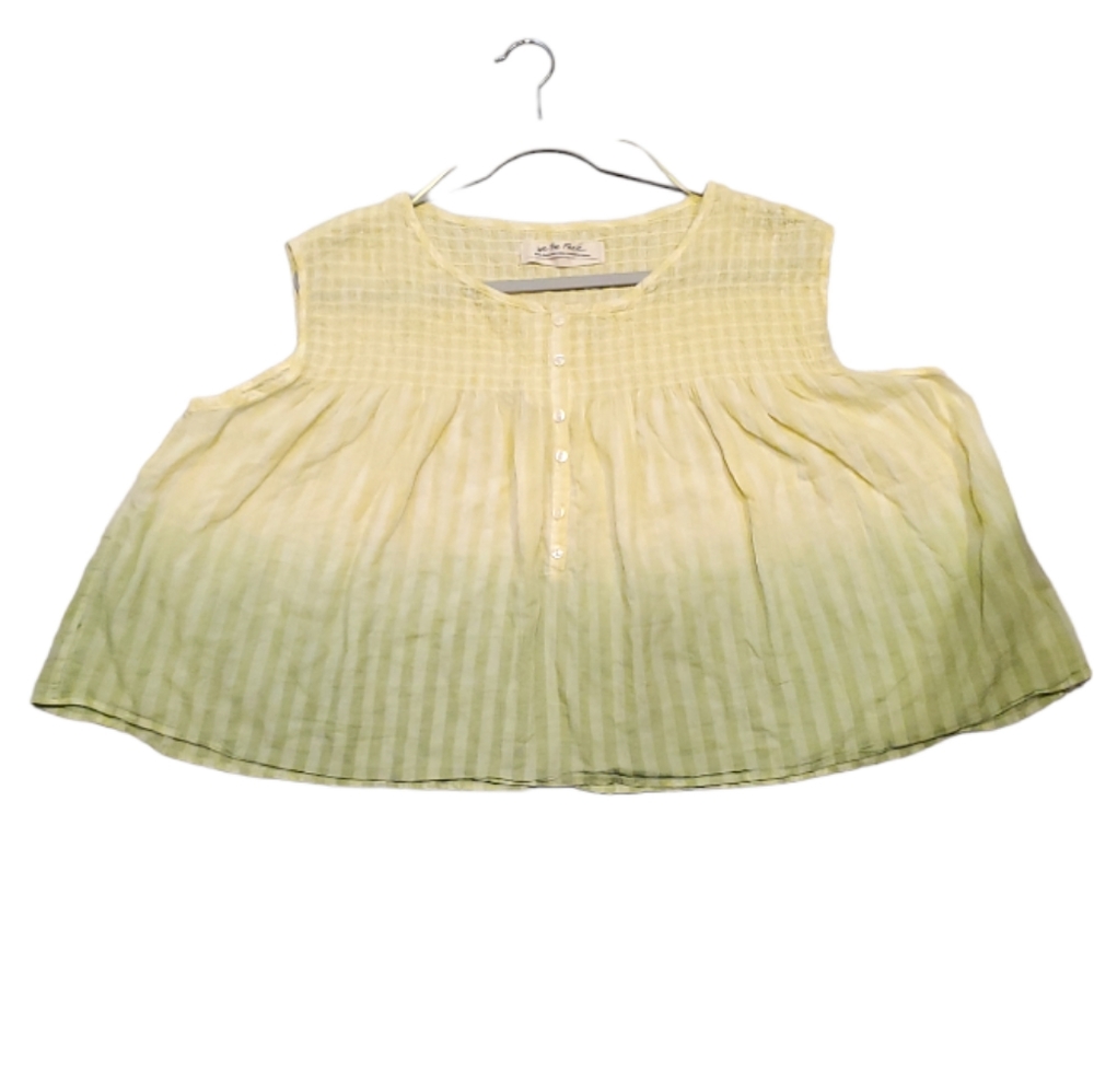 🆕️ We The Free Citron Ombre Top - Picture 1 of 4
